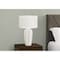 Monarch Specialties Lighting, 27 in.H, Table Lamp, Cream Ceramic, Ivory / Cream Shade, Modern I 9731 - alternate 7